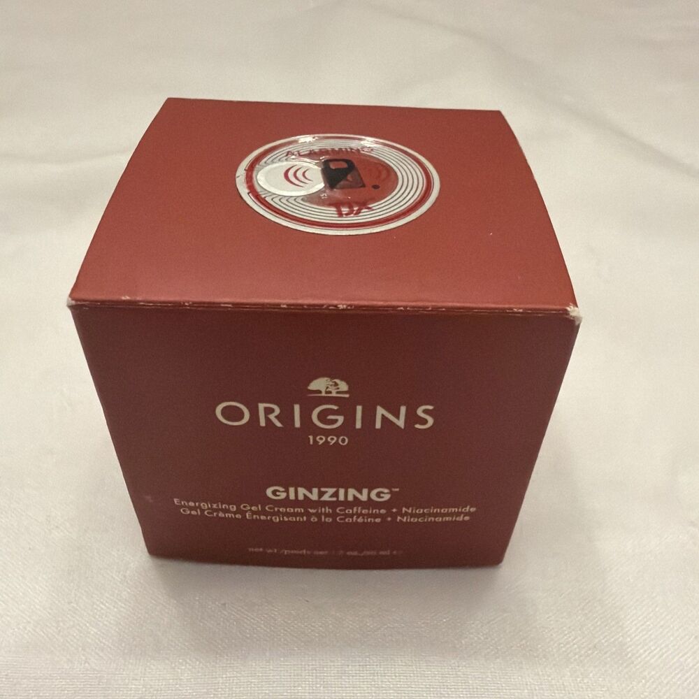 Origins Ginzing Energizing Gel Cream W/ Caffeine + Niacinamide 1.7oz/50ml NIB